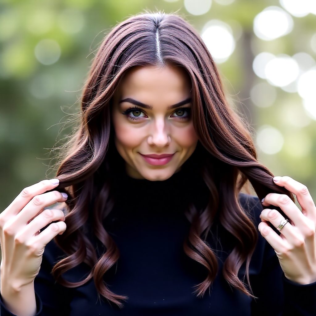 Beach Waves With Crystal Crown