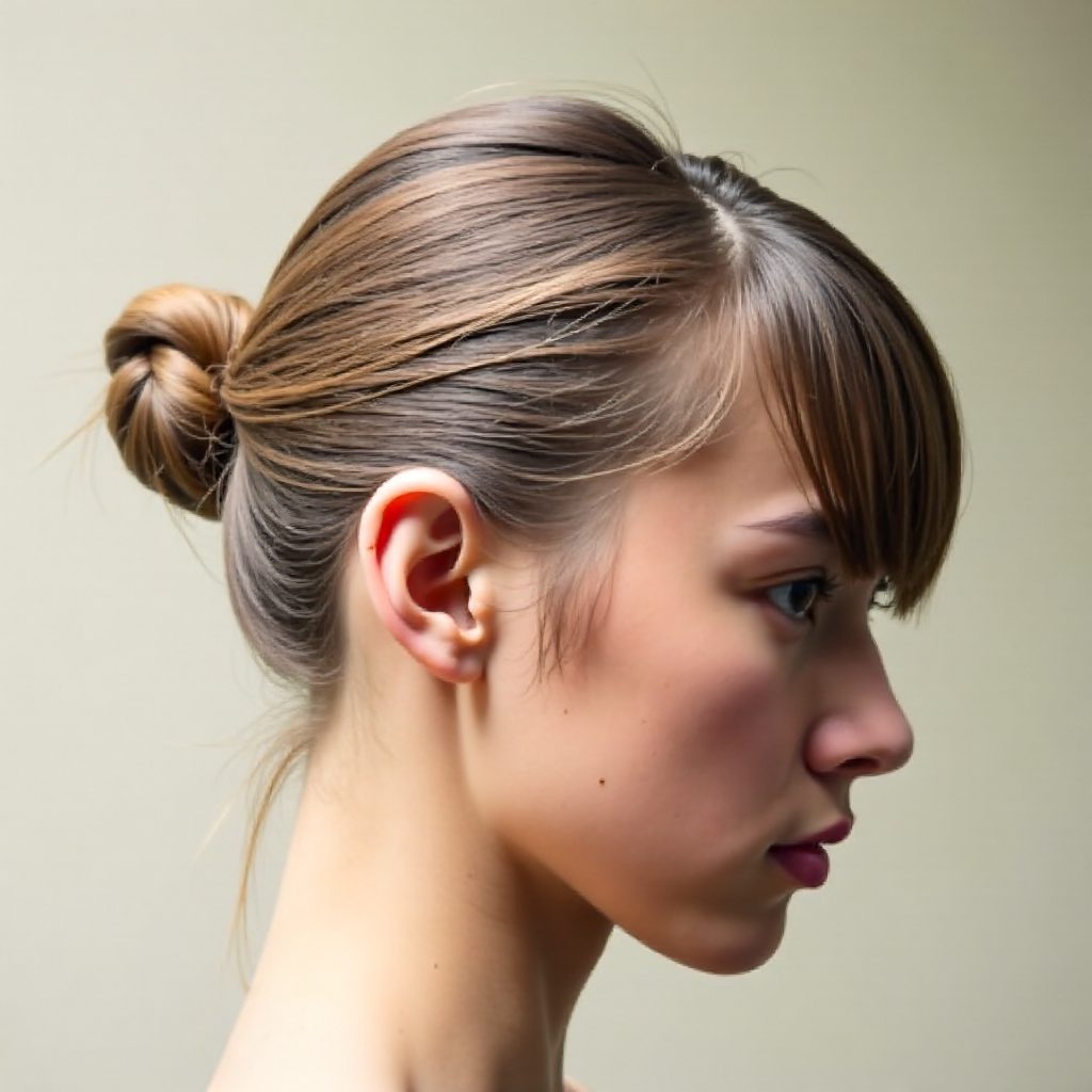 Ash Blonde Undercut Pixie