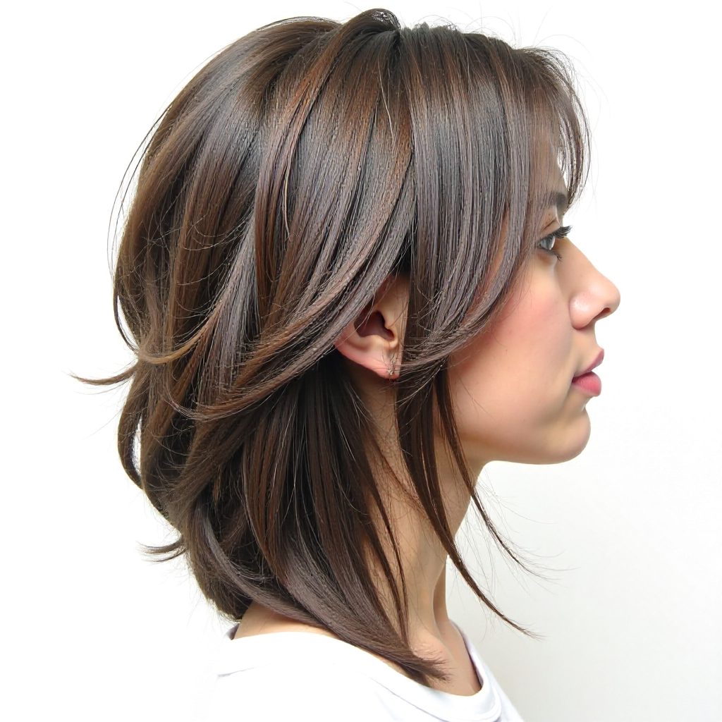 Half Up Braided Bob Hairstyle