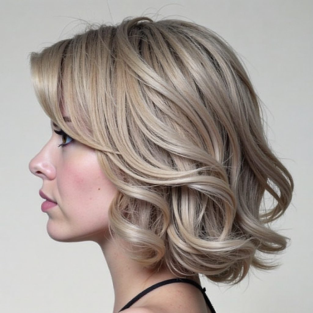 Easy Twisted Bun With A Braid Updo