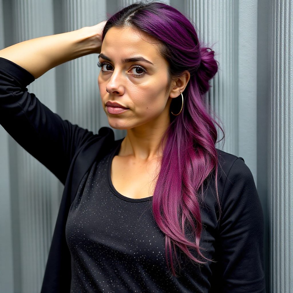 20 Playful Ways to Wear Yarn Dreads: lead gallery photo for styling reference