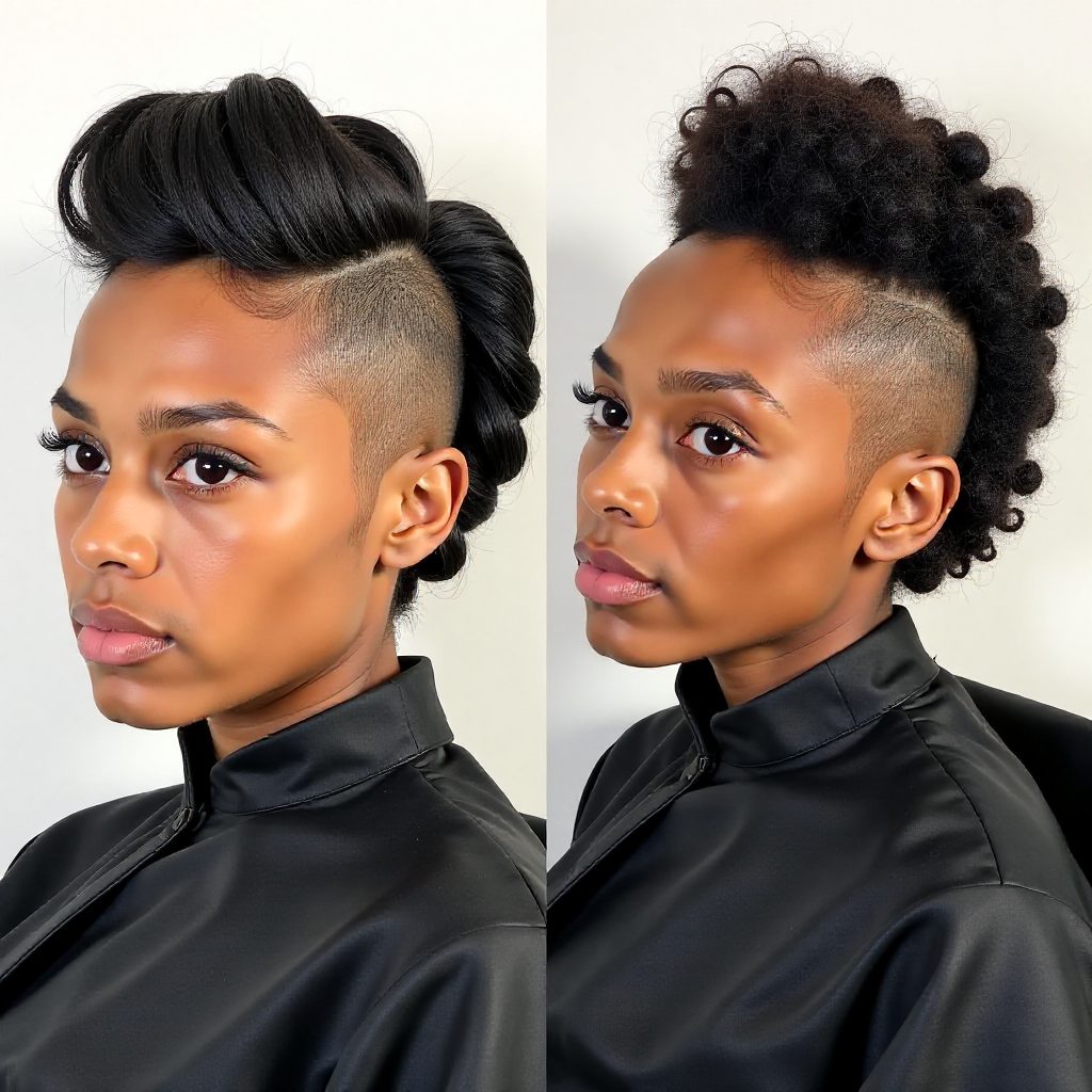 Vintage Braided Hairdo