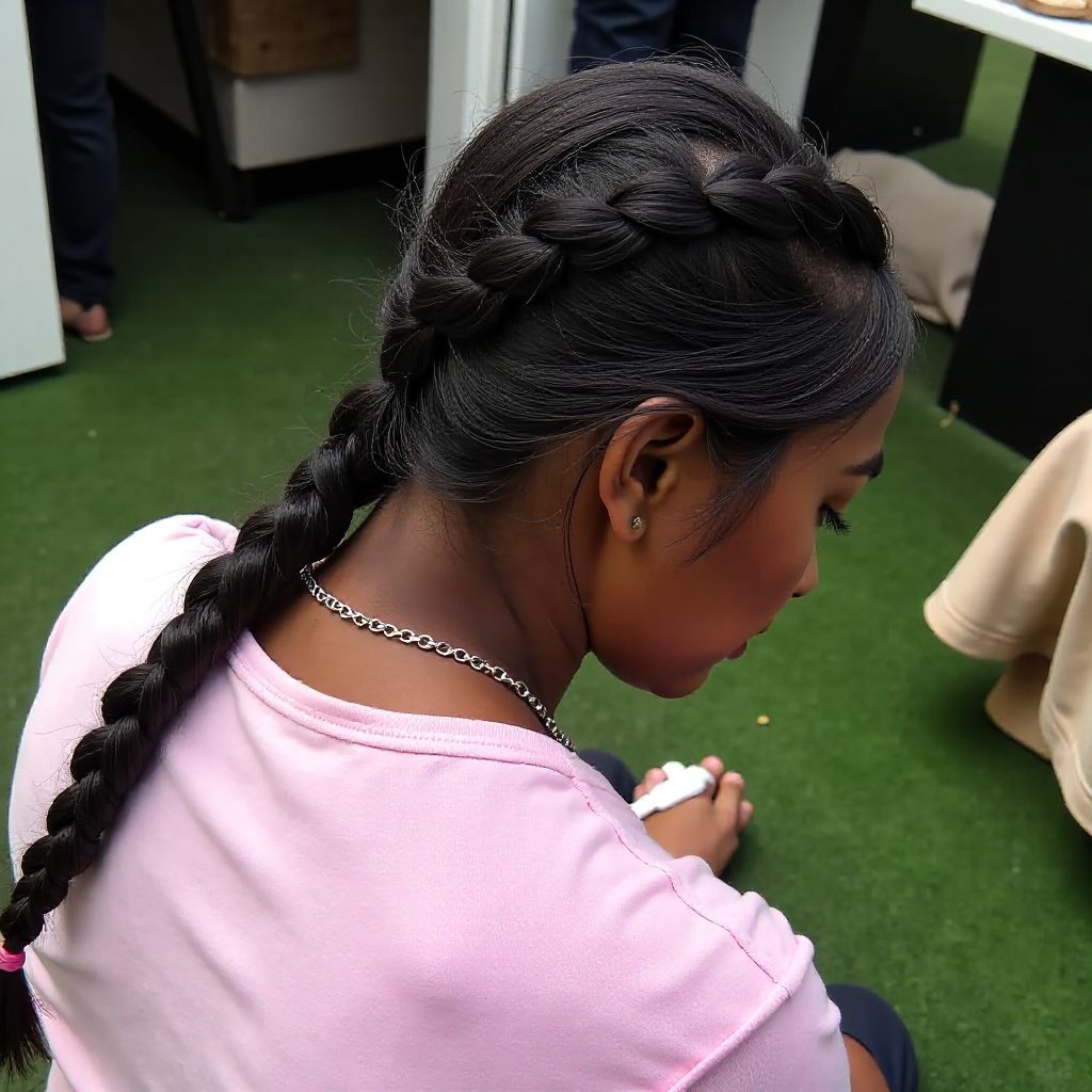 Goddess Braids With Beads