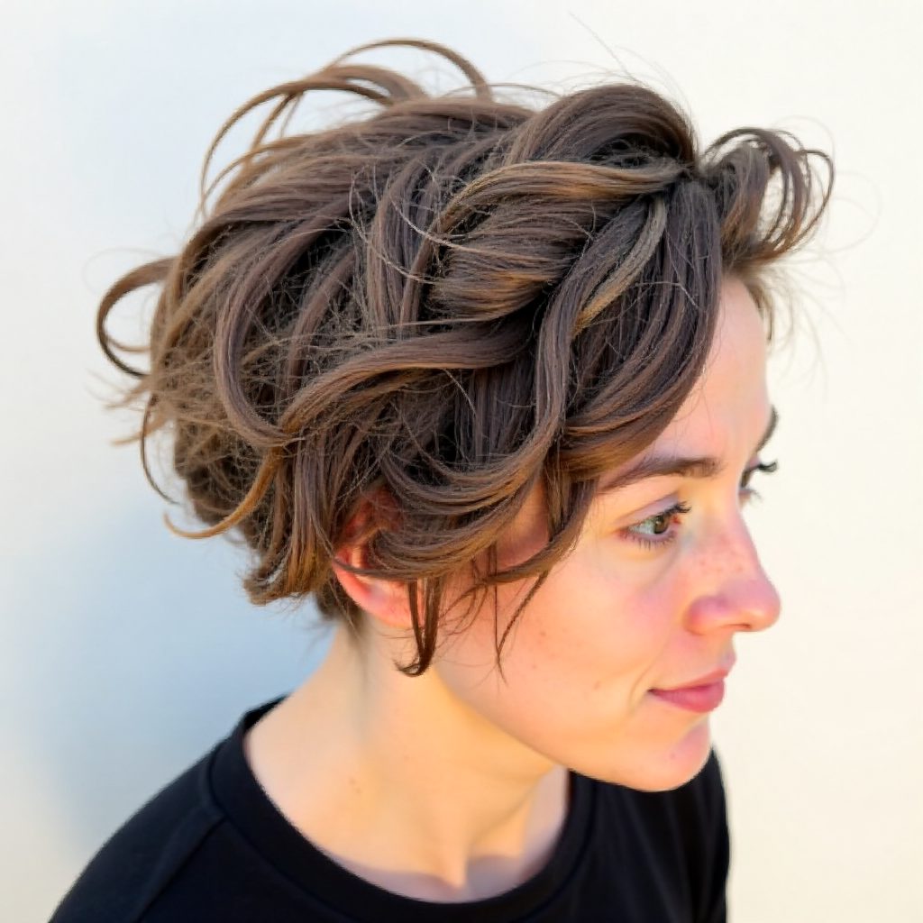 Shaggy Permed Pixie Bob