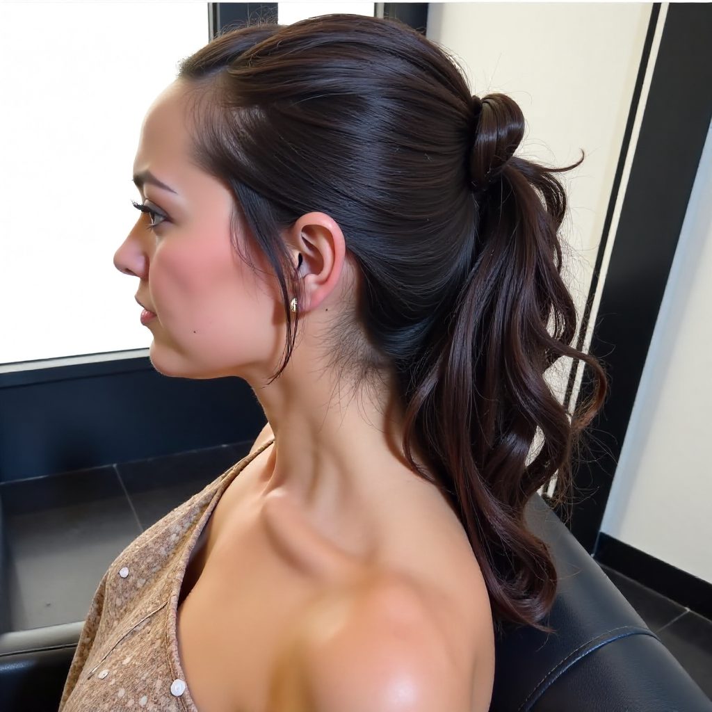 Black And Chocolate Triangle Braids