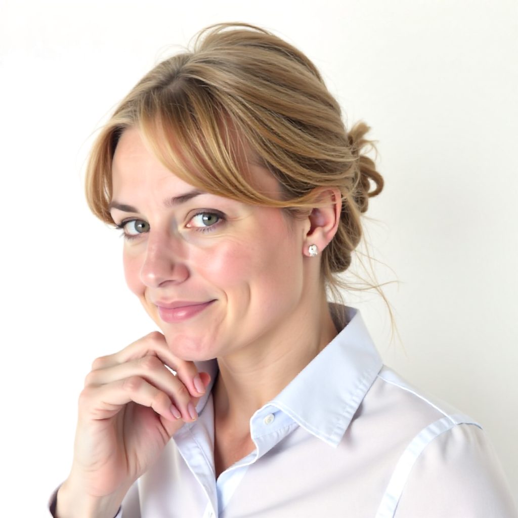 Messy Bun With Long Bangs