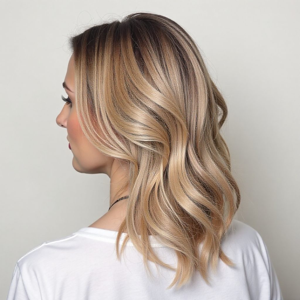 Low Knotted Bun And Fishtail Braid