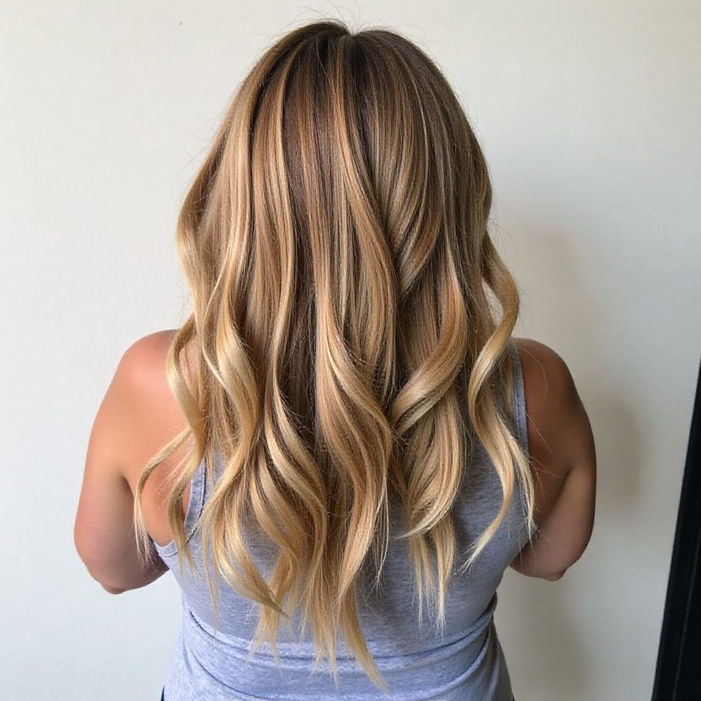 Half Up Half Down with Boho Braids