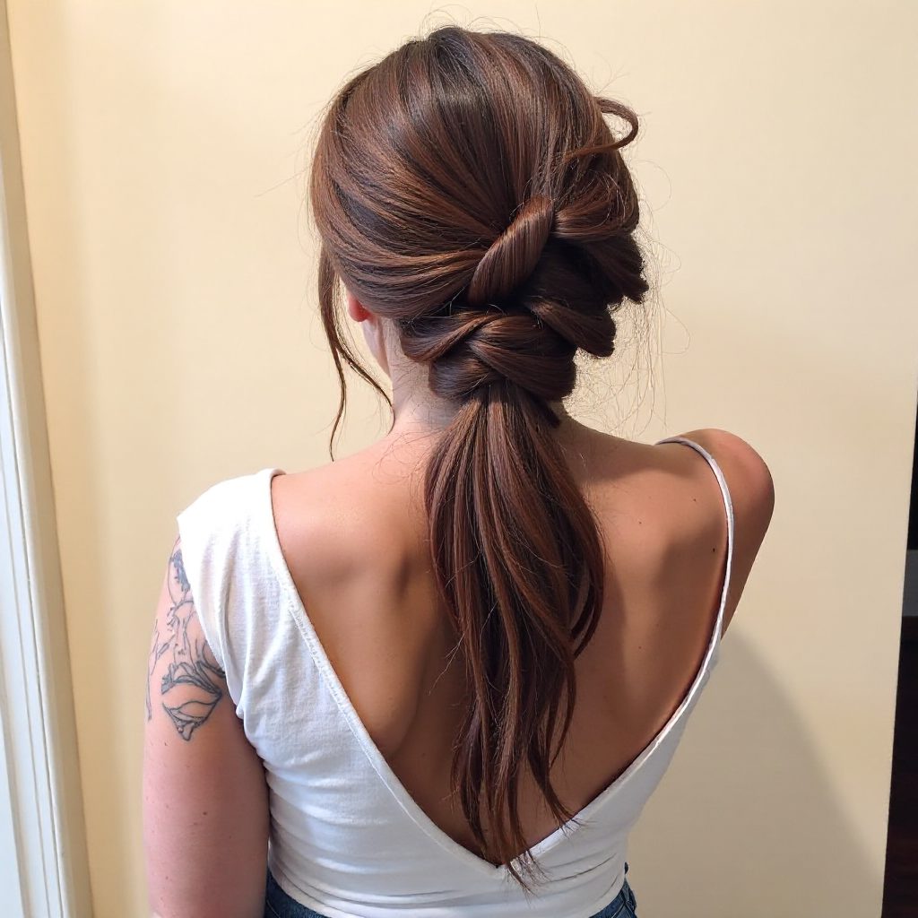 Boho Chick Bridal Hairstyle
