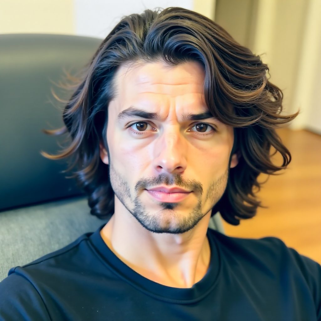 Long Men’s Hairstyle