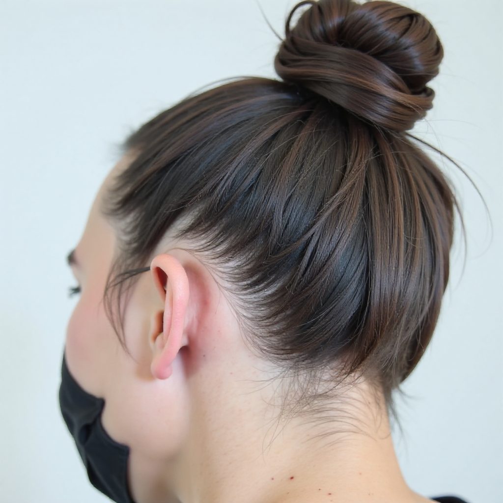 Man Bun Men's Hairstyle