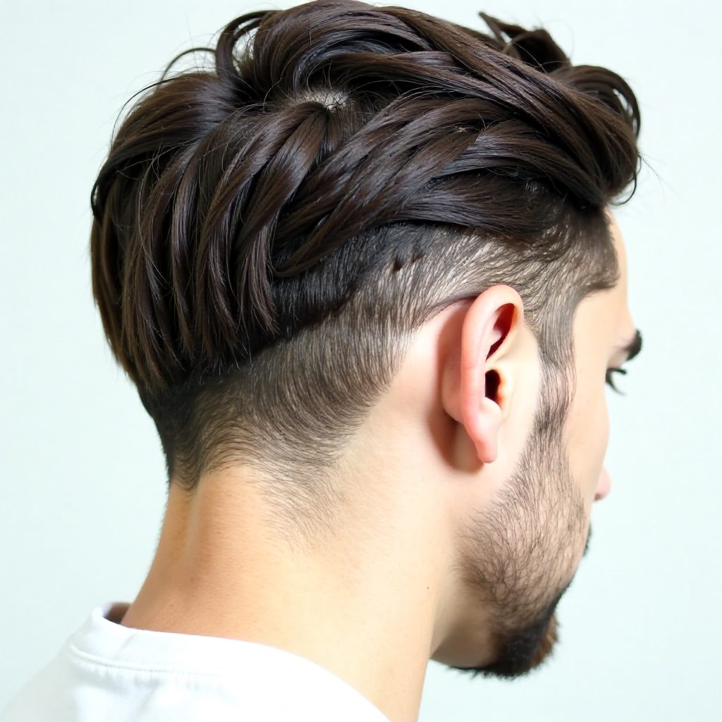 Classic Slick Back Hairstyle for Men