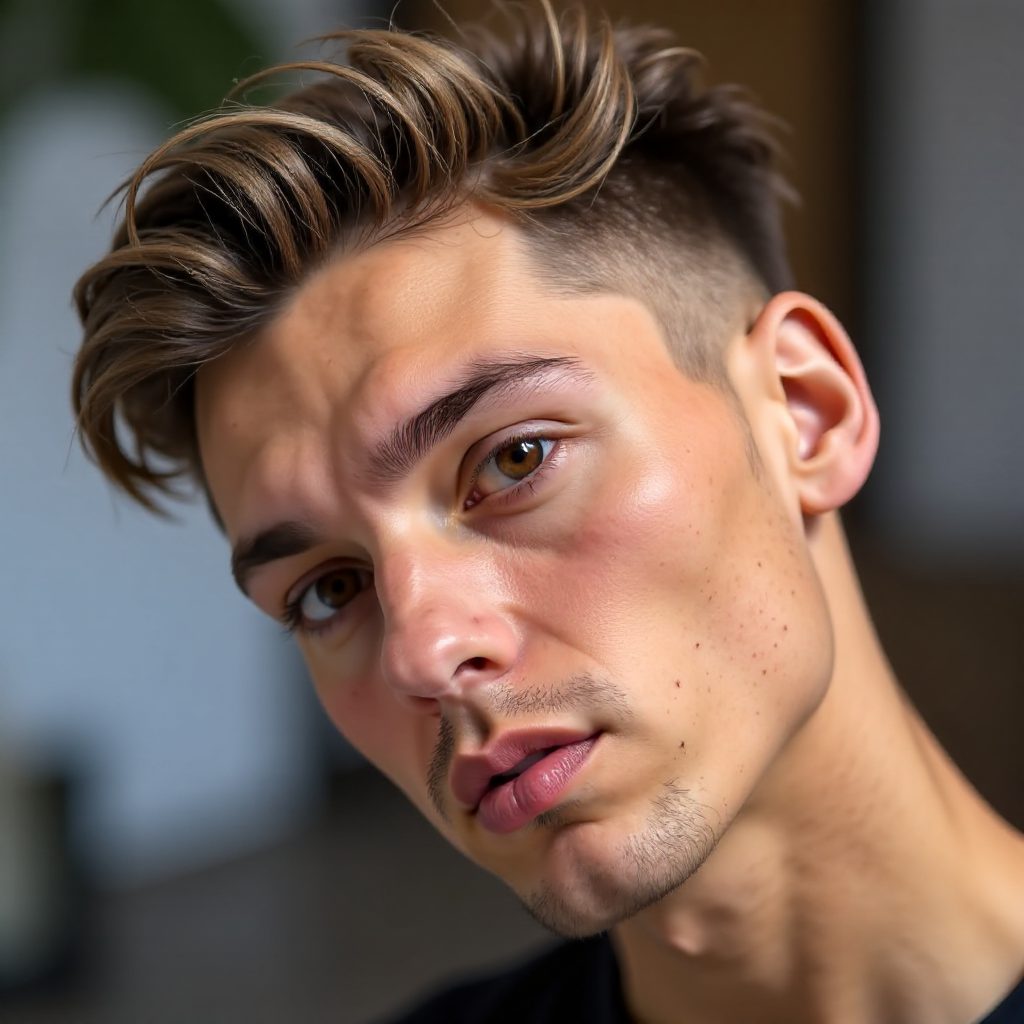 Faux Hawk Men's Hairstyle