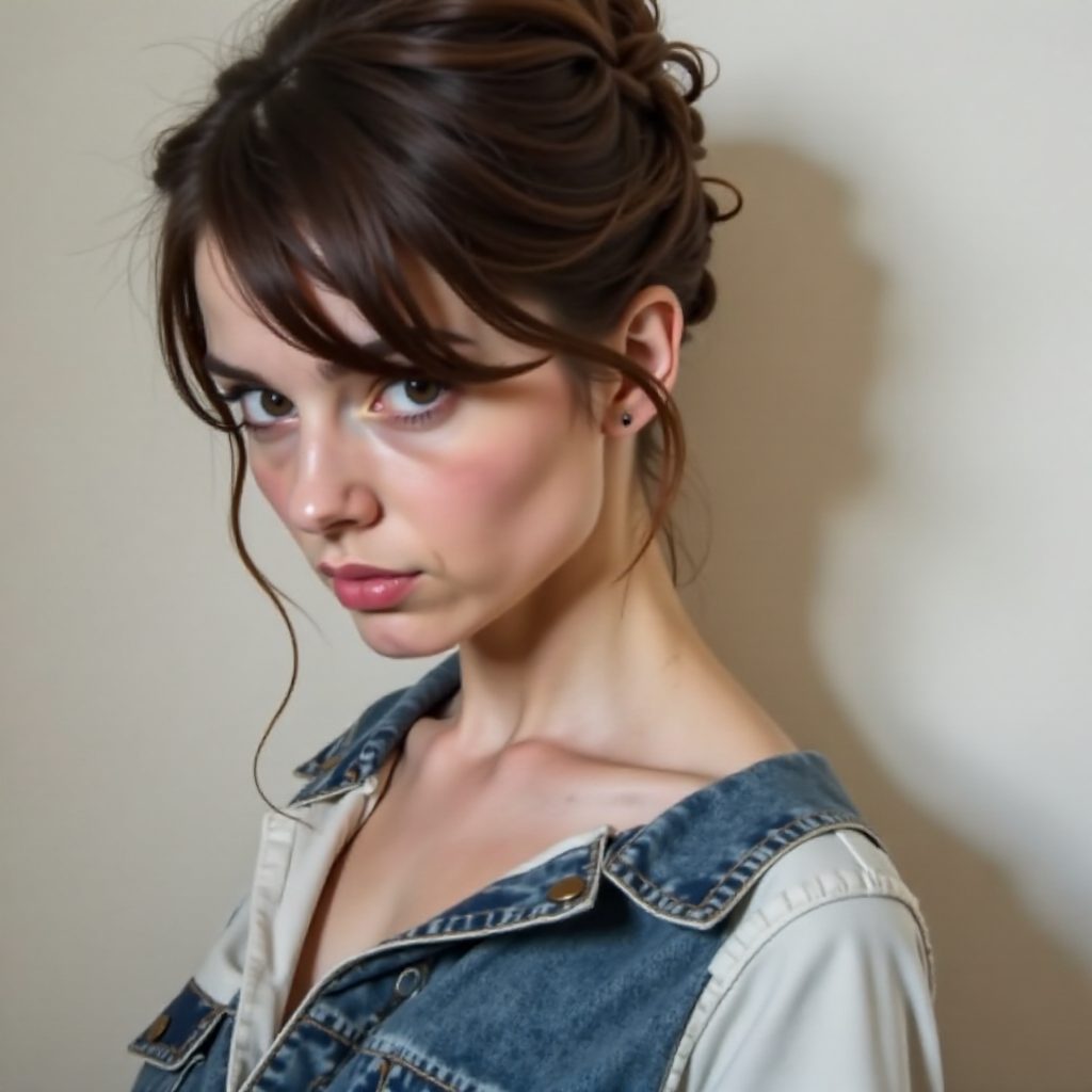 Silk Hair Bow Hairstyle for Adults