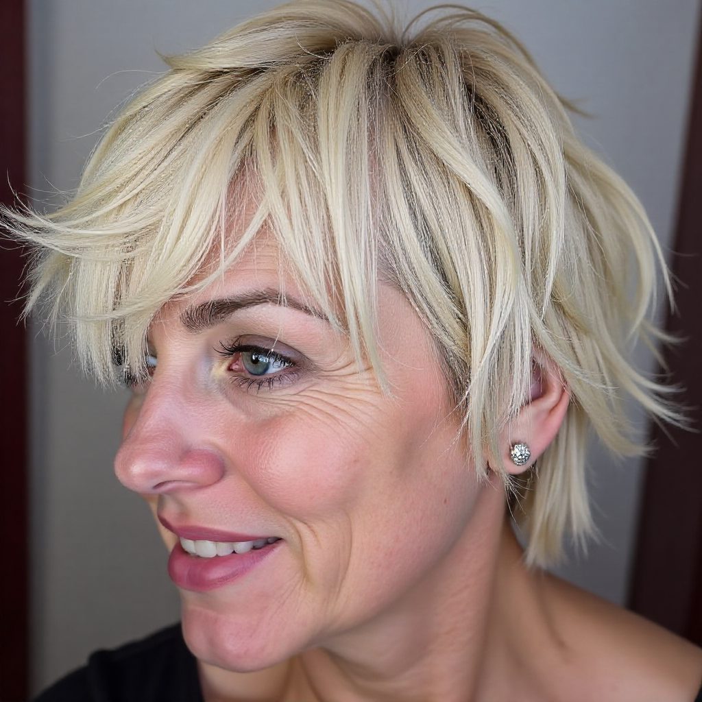 Effortless Gray Bob with Layers