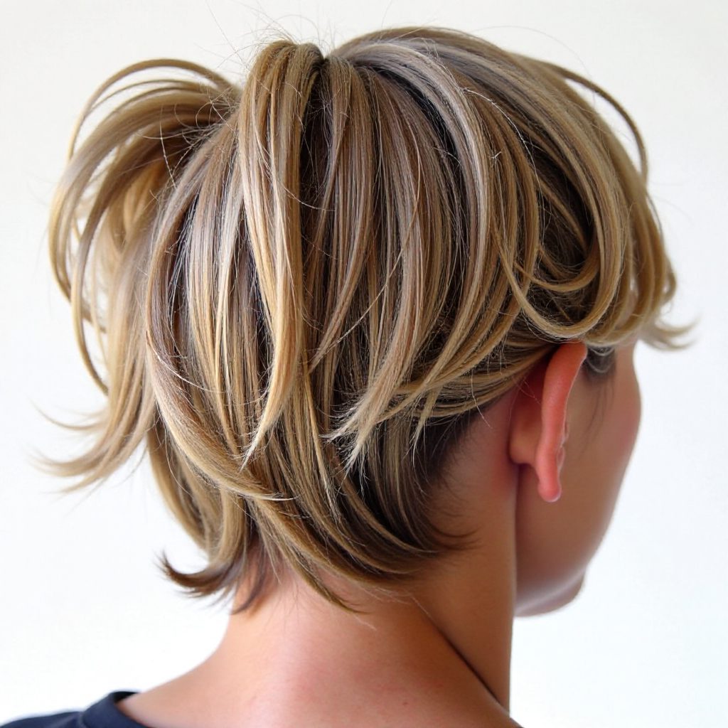 Long Spiky Pixie Hairstyle for Thick Hair