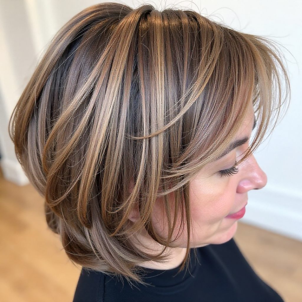Stunning Caramel Babylights on Brunettes