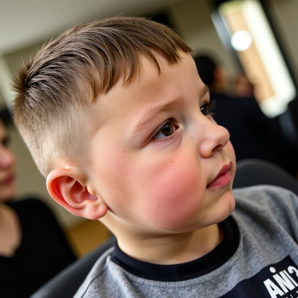 Low Maintenance Men's Haircut with Bangs