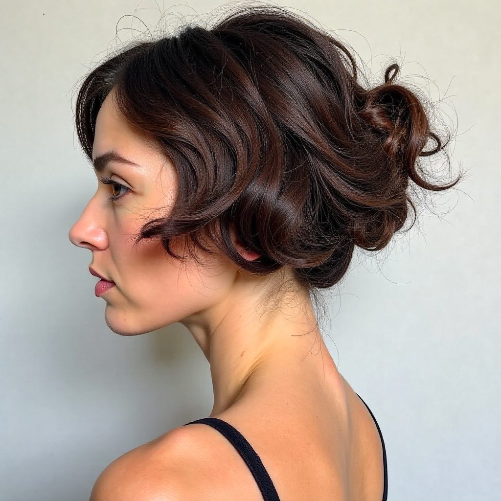 Classic French Bob with Baby Bangs
