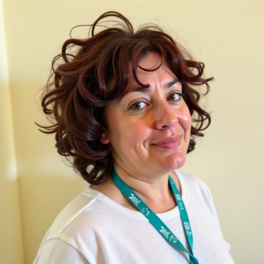 Mahogany Hairstyle for Curly Hair