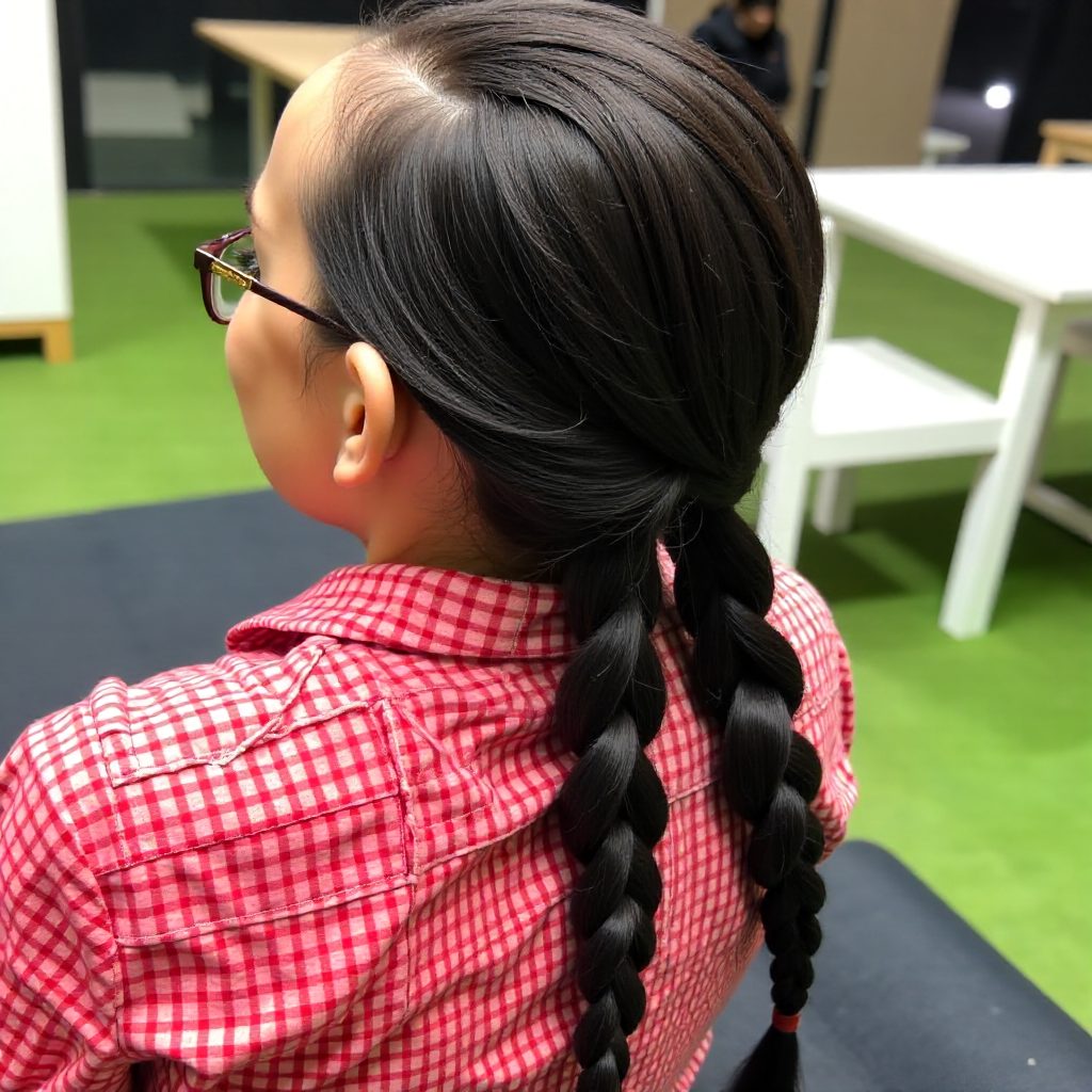 Fishbone Braid Style for Black Women