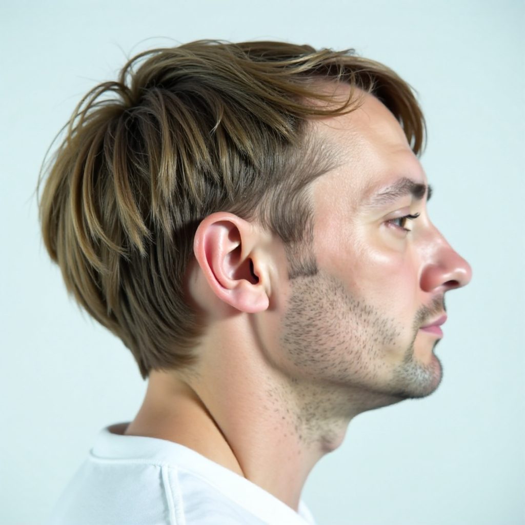 Short Layered Haircut for Men