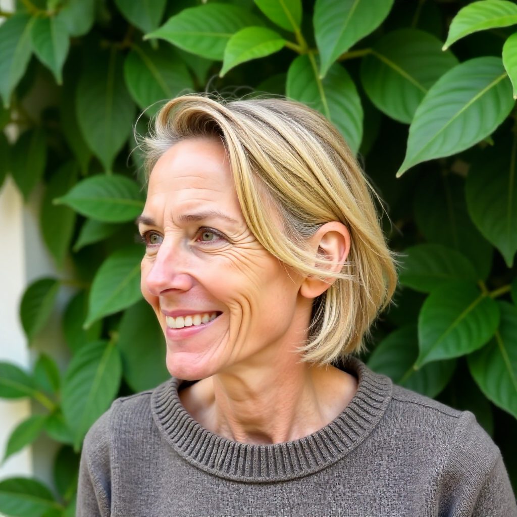 Low Maintenance Short Hairstyle