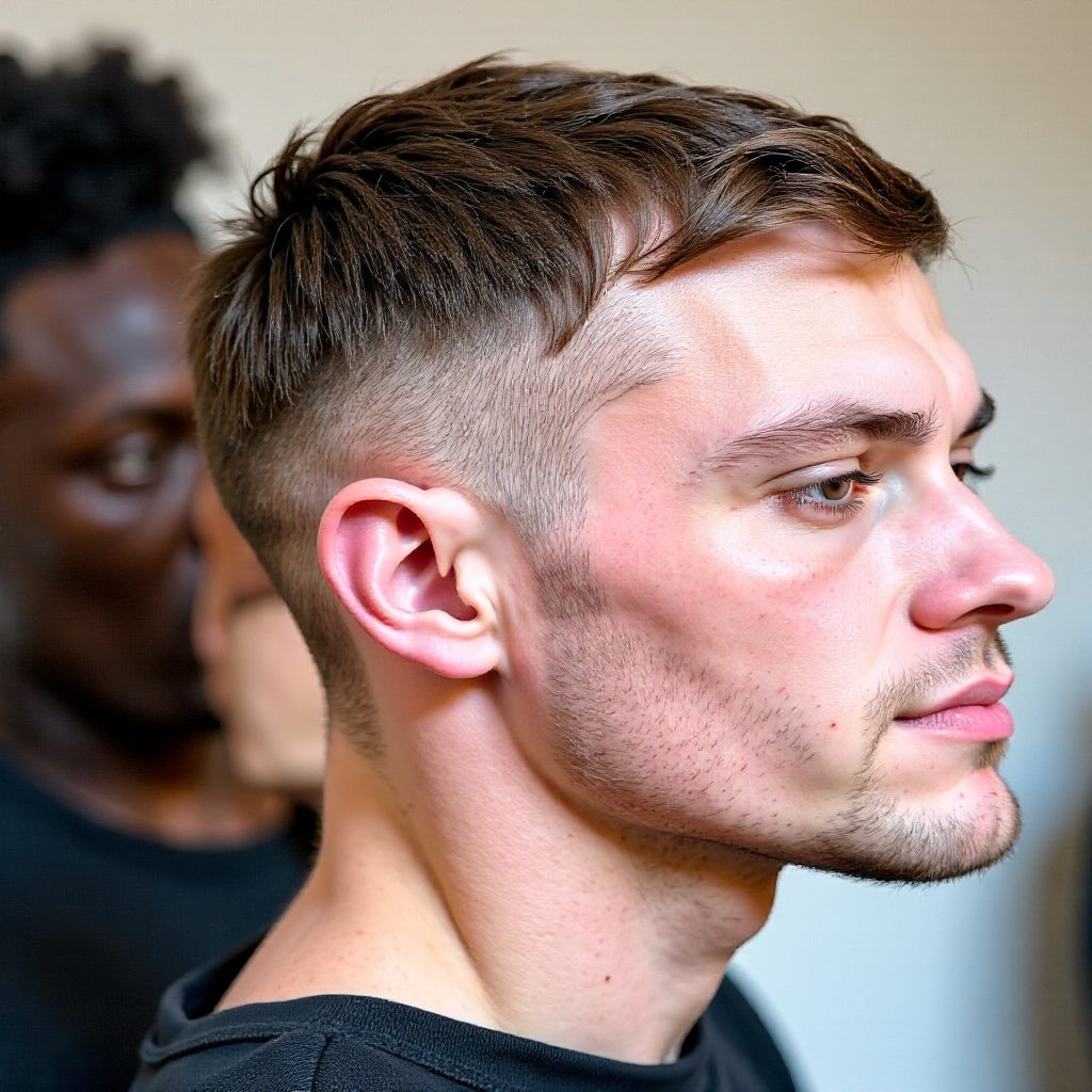 Mid Fade French Crop