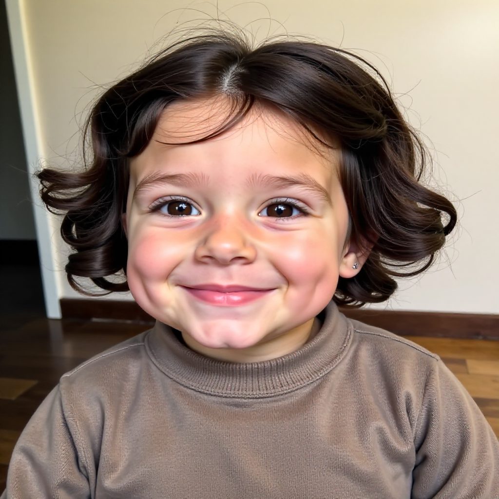 Short Textured Haircut for Curly Hair
