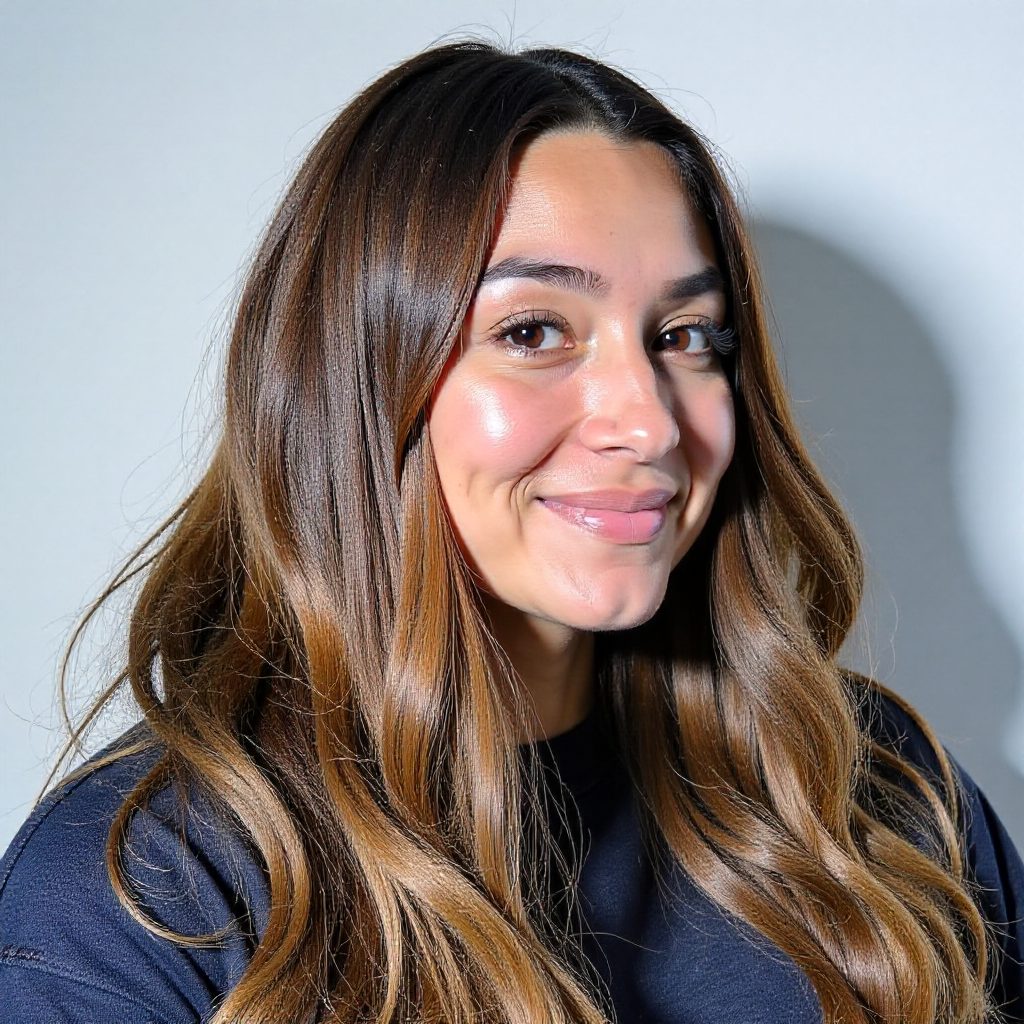 Mid Length Spring Twists with Subtle Highlights on Ends