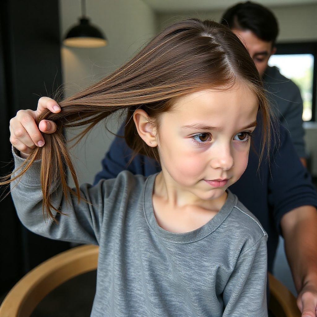 Cornrow Braids and Coily Ponytail