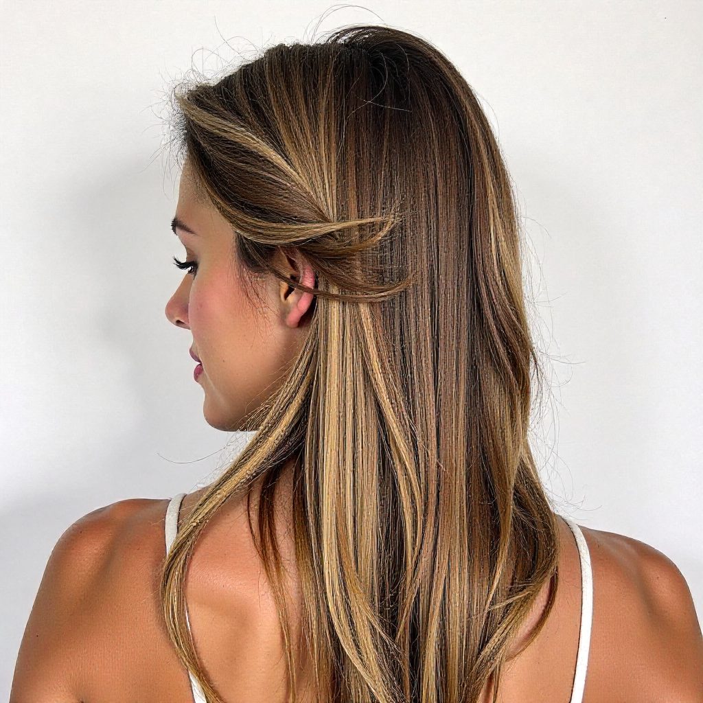 Half Up French Braid