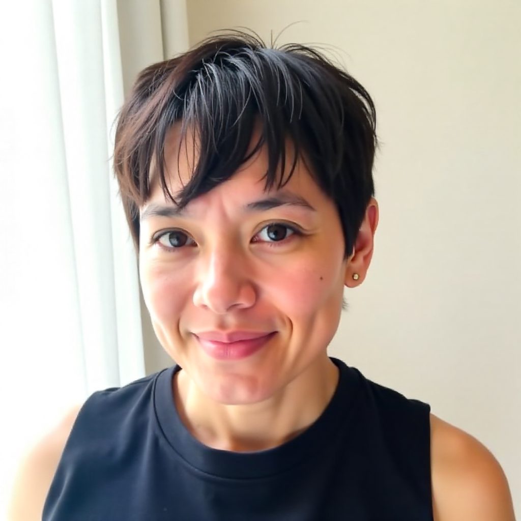 Pixie Cut For Fine Hair Square Face