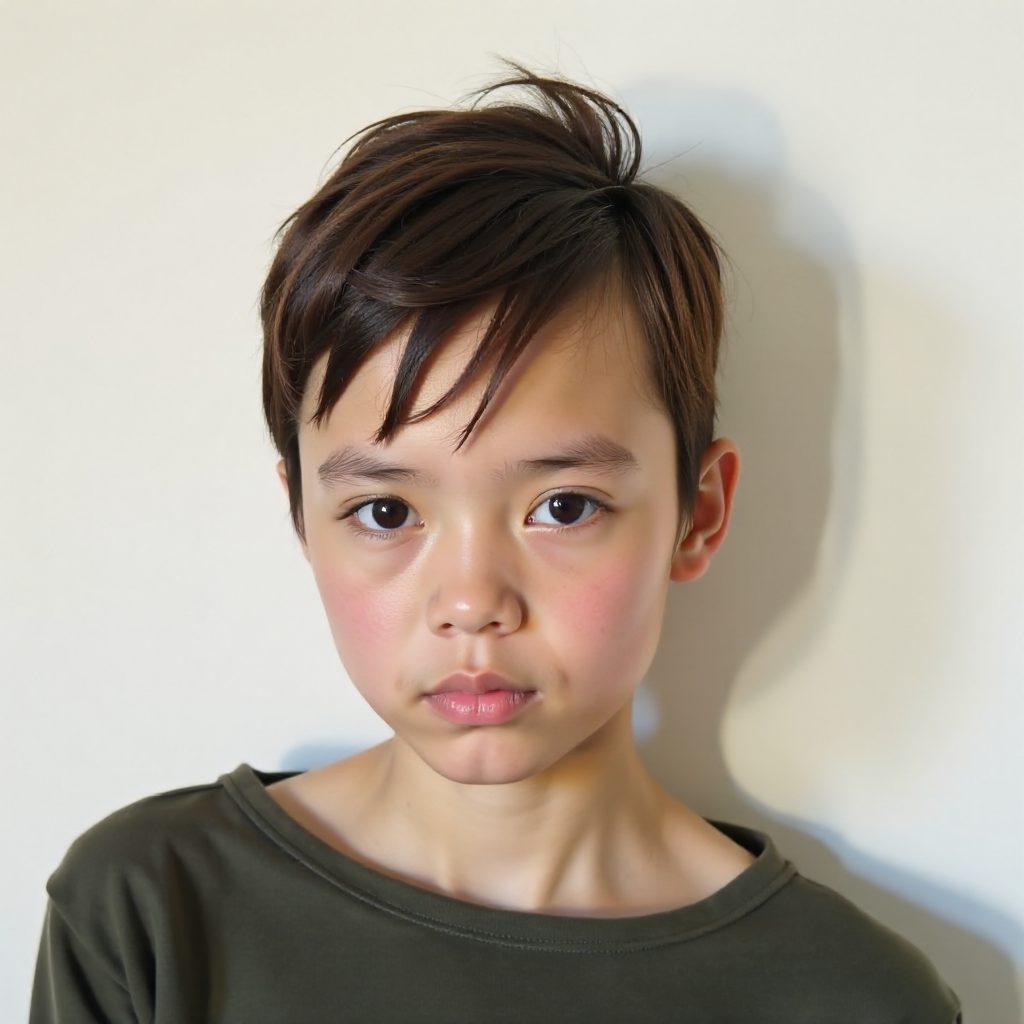 Short Pixie Cut Square Face