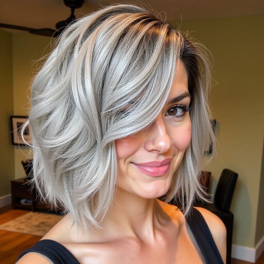 31 Modern Bob Haircuts for Women Over 60 to Wear with Style: lead gallery photo for styling reference