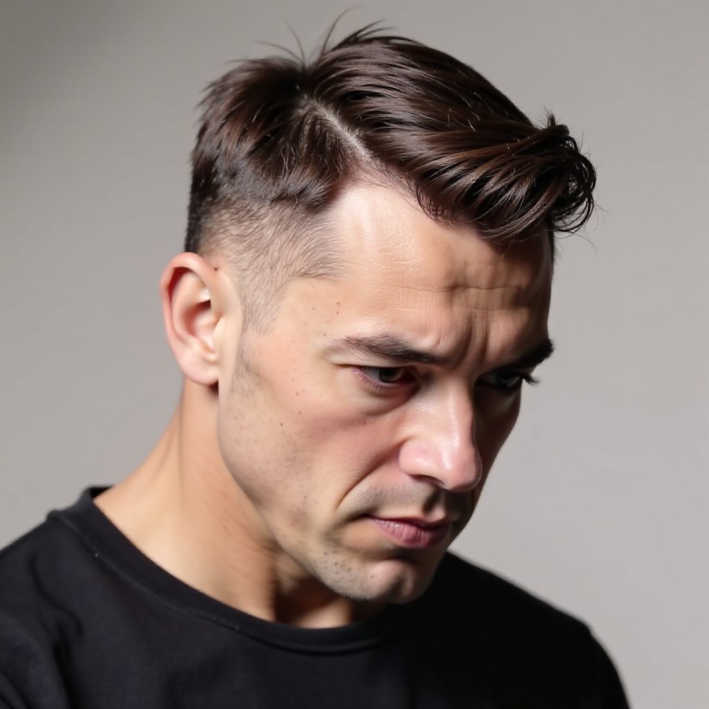 21 Barber-Approved Widow's Peak Haircuts for Men to Try: lead gallery photo for styling reference