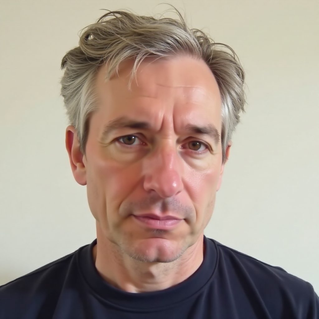 Men's Hairstyle for an Oval Shaped Face