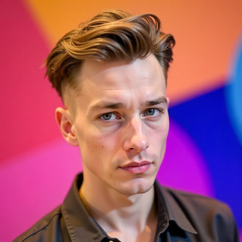 Widow's Peak Haircut for Men