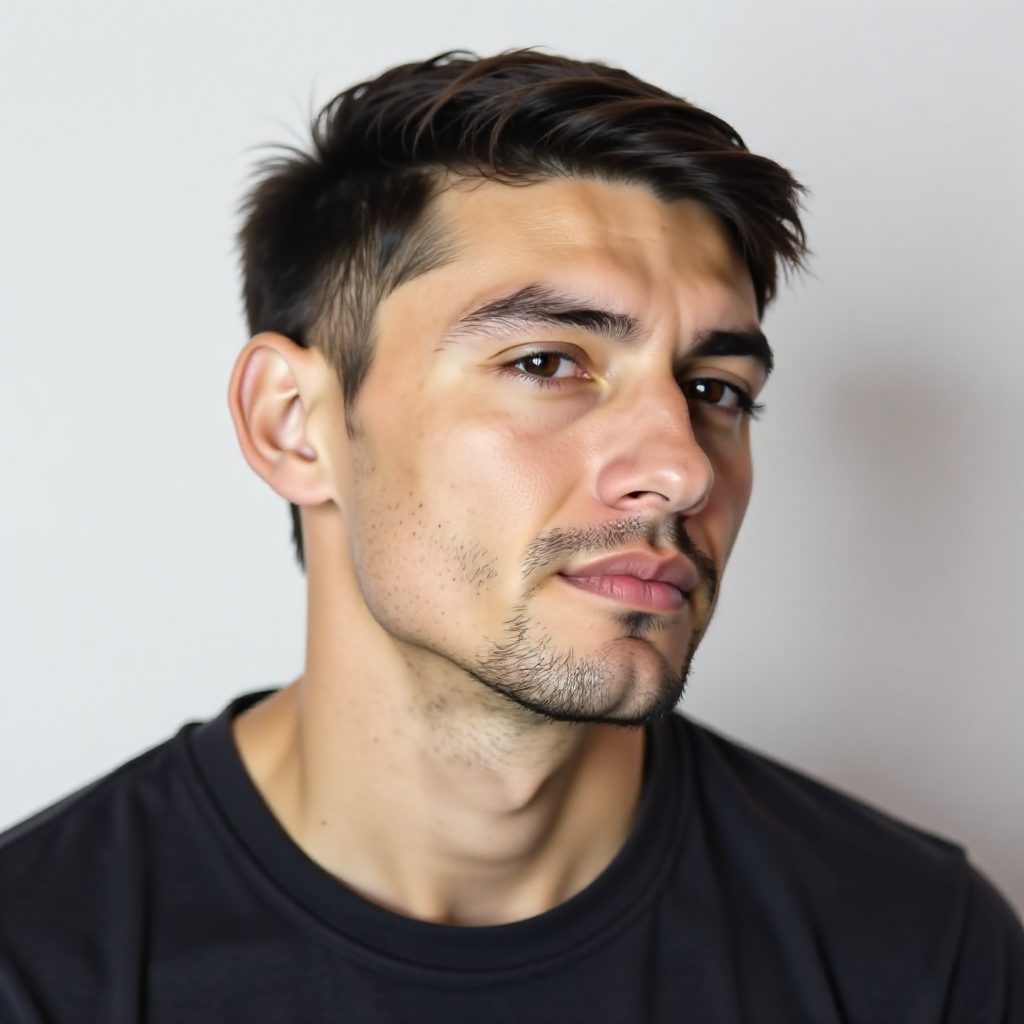 Short Haircuts for Oval Faces Male