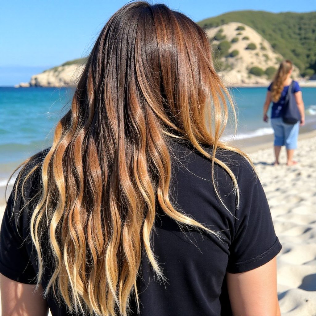 Butterfly Braids with Curly Ends