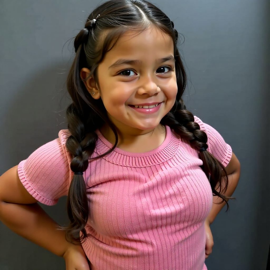 Butterfly Braids with Wispy Curls