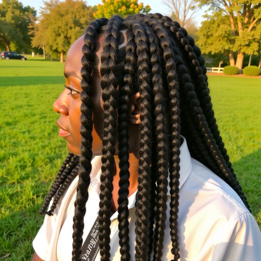 Knotless Box Butterfly Braids