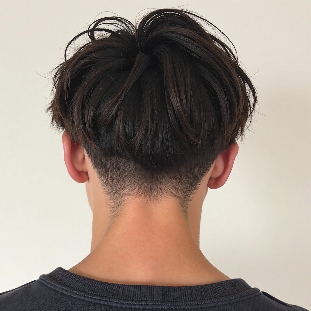 Curly Mop Top Rat Tail Haircut