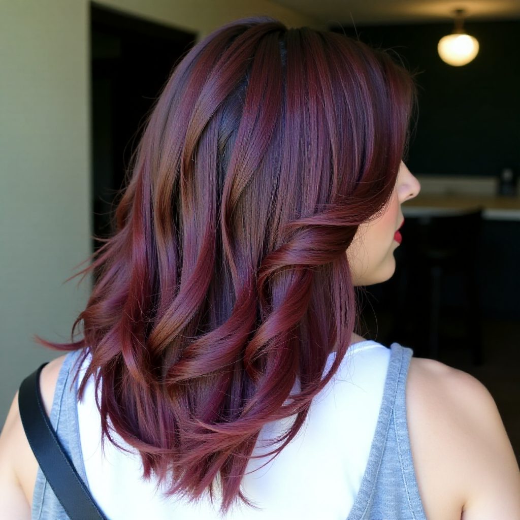 Black Cherry Hair Color Ideas