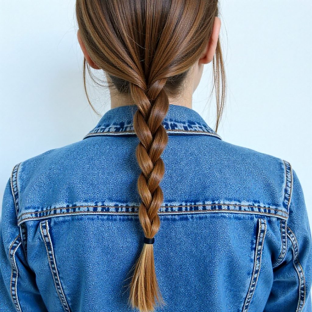 Long Braided Rat Tail Hair