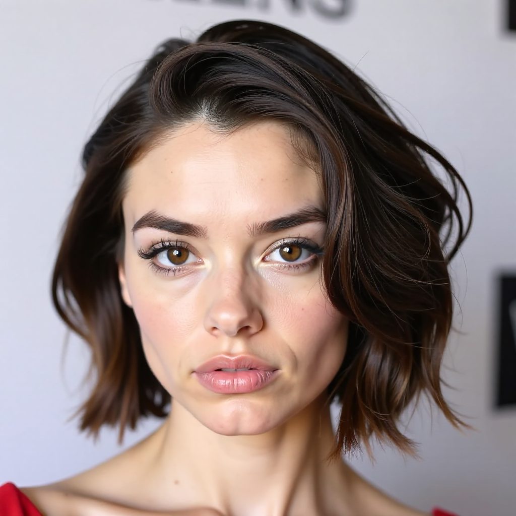 Short Hair for Widow’s Peak