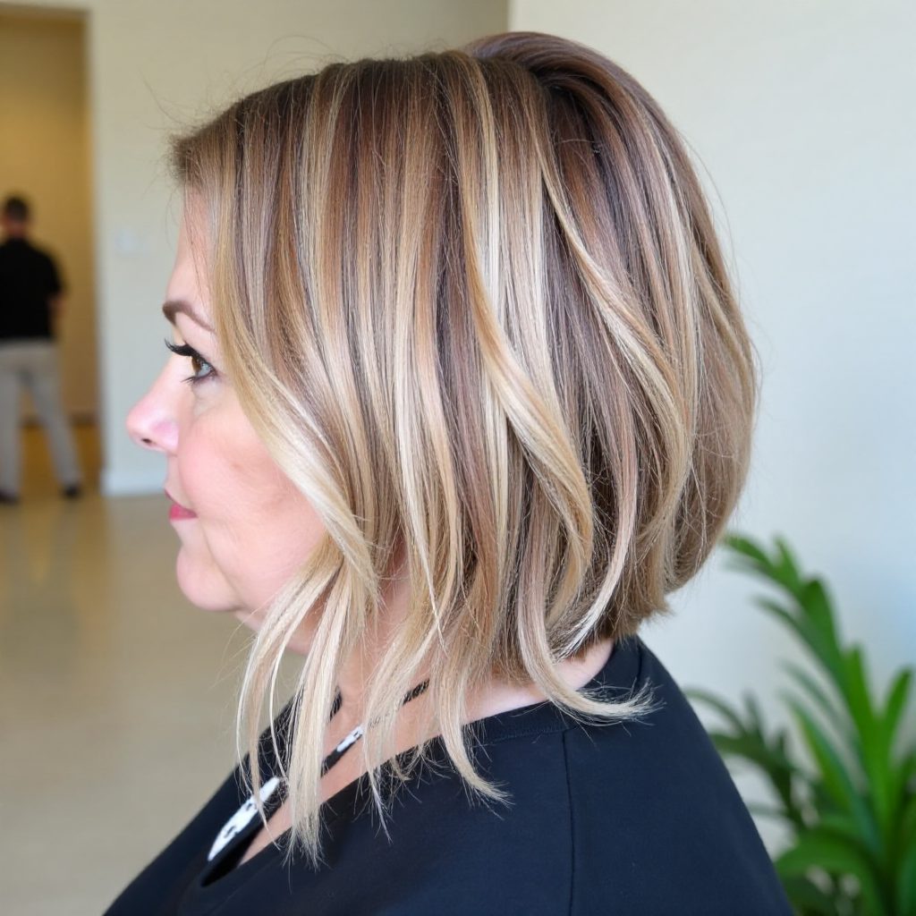 Long Bob with Stacked Nape