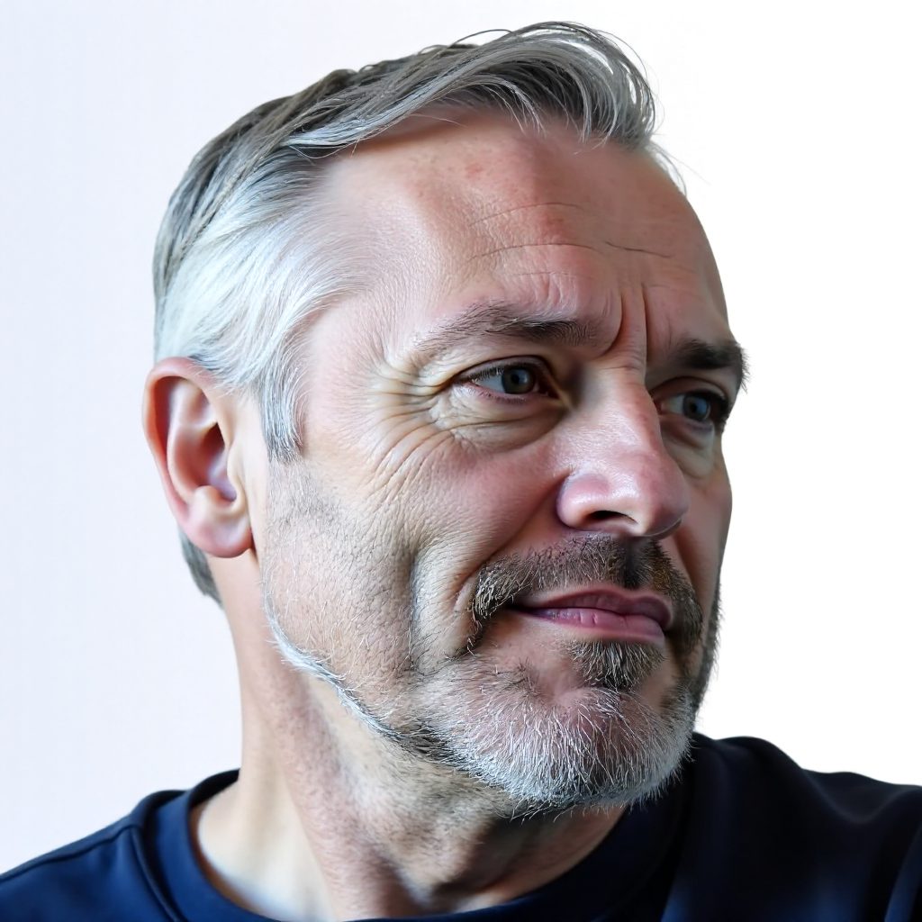 Quiff for Older Men with Thinning Hair