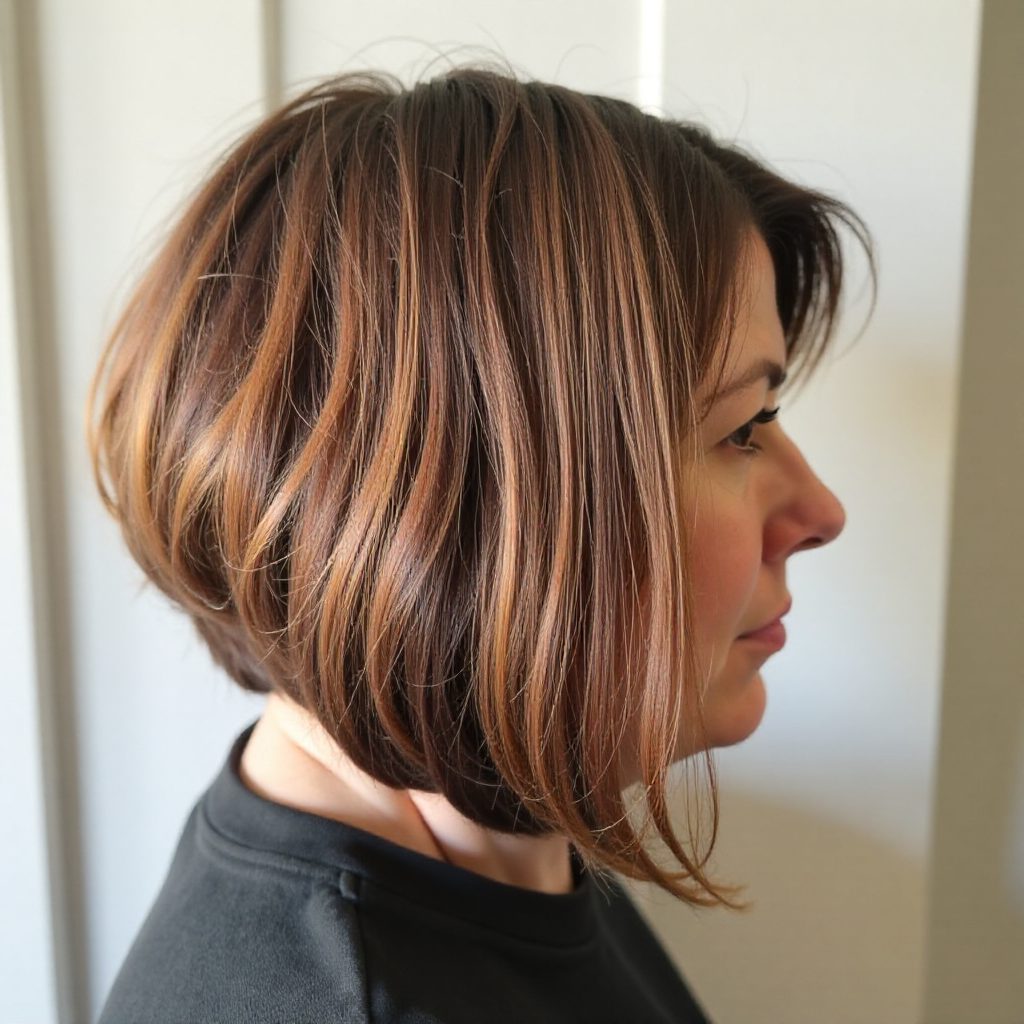 Elongated Stacked Bob