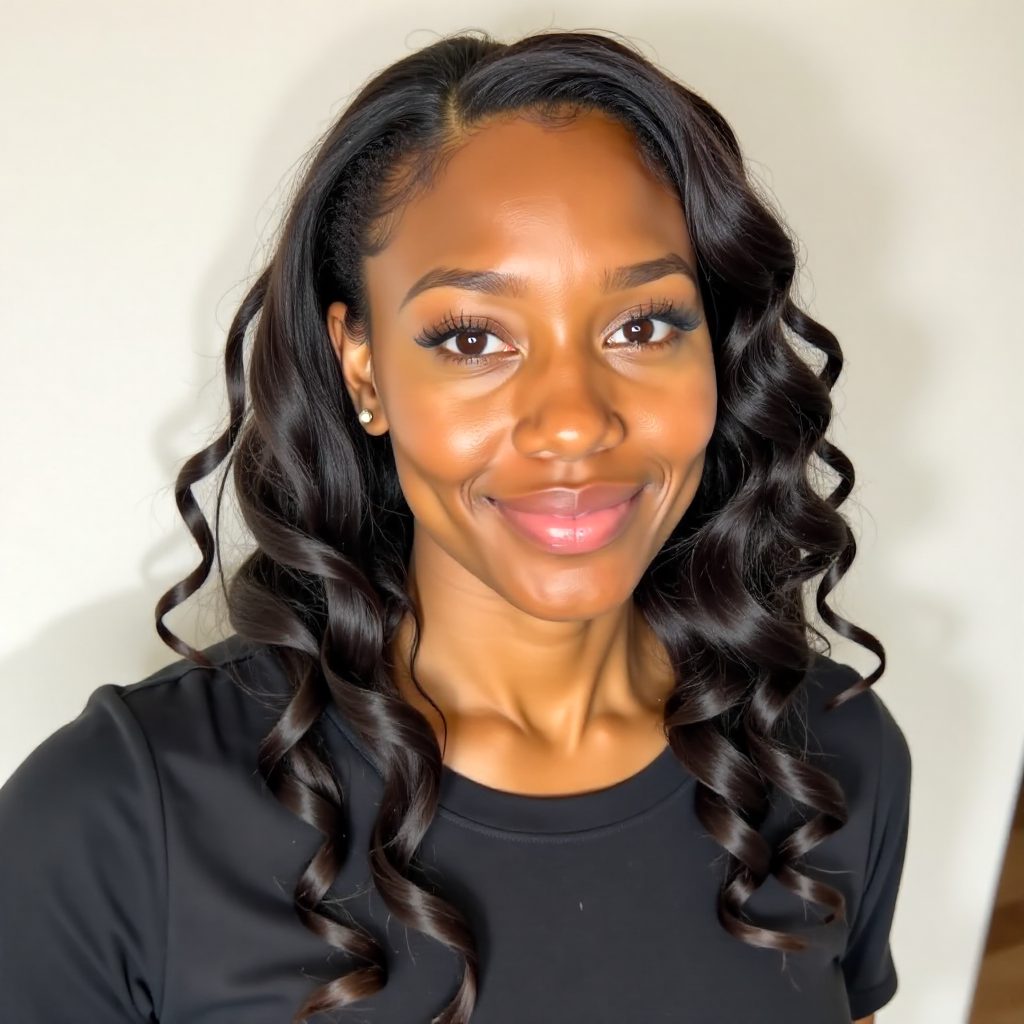 Armpit-Length Marley Twist Hairstyle